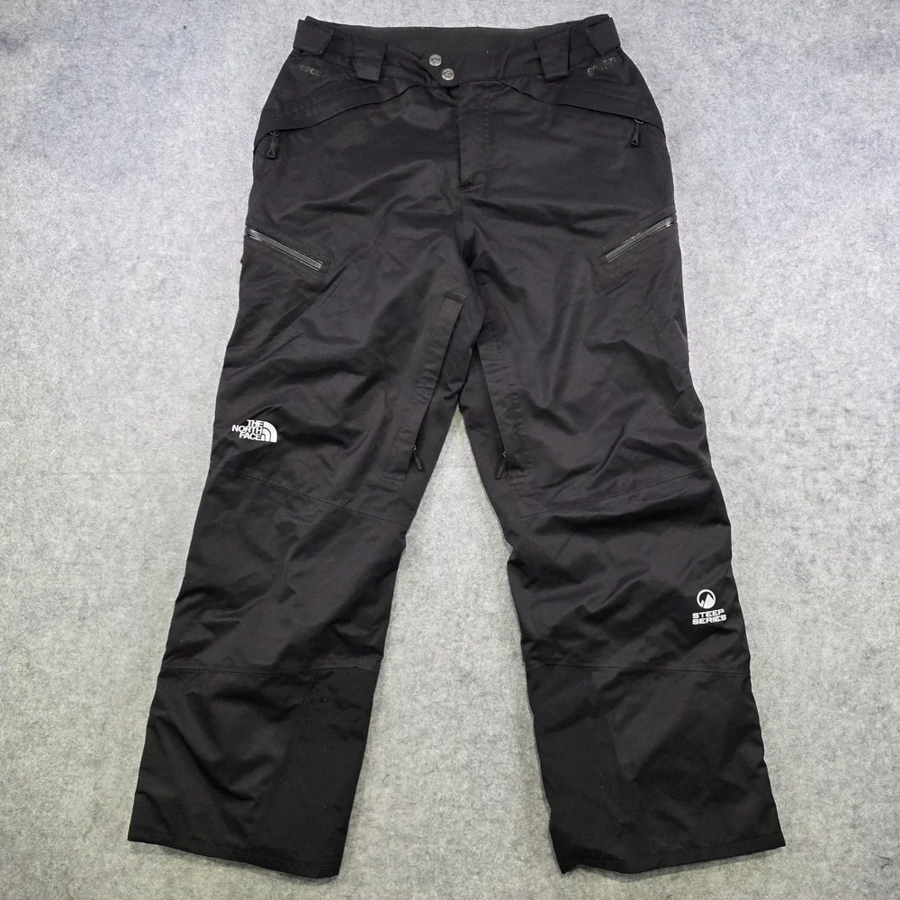 The North Face Pants Mens Large‎ Black Steep Series Gore-Tex Ski Snow Recco